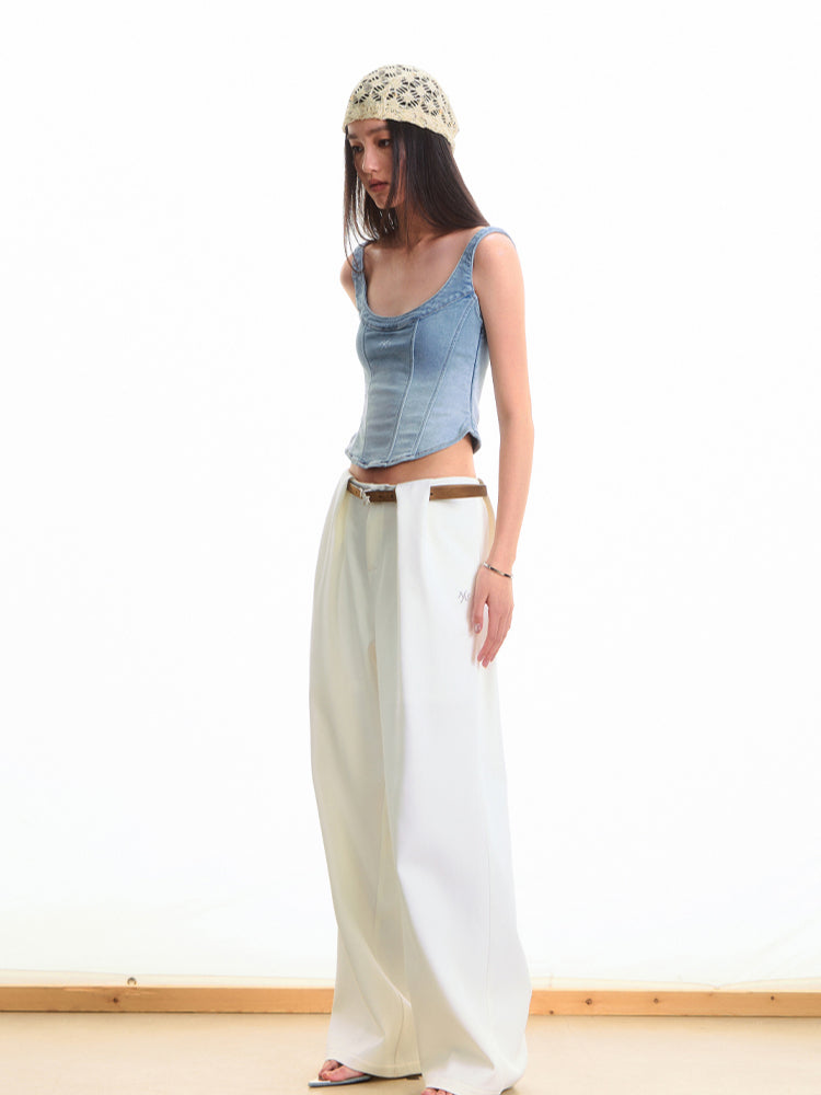 3D Pleated Suit Pants - CHINASQUAD