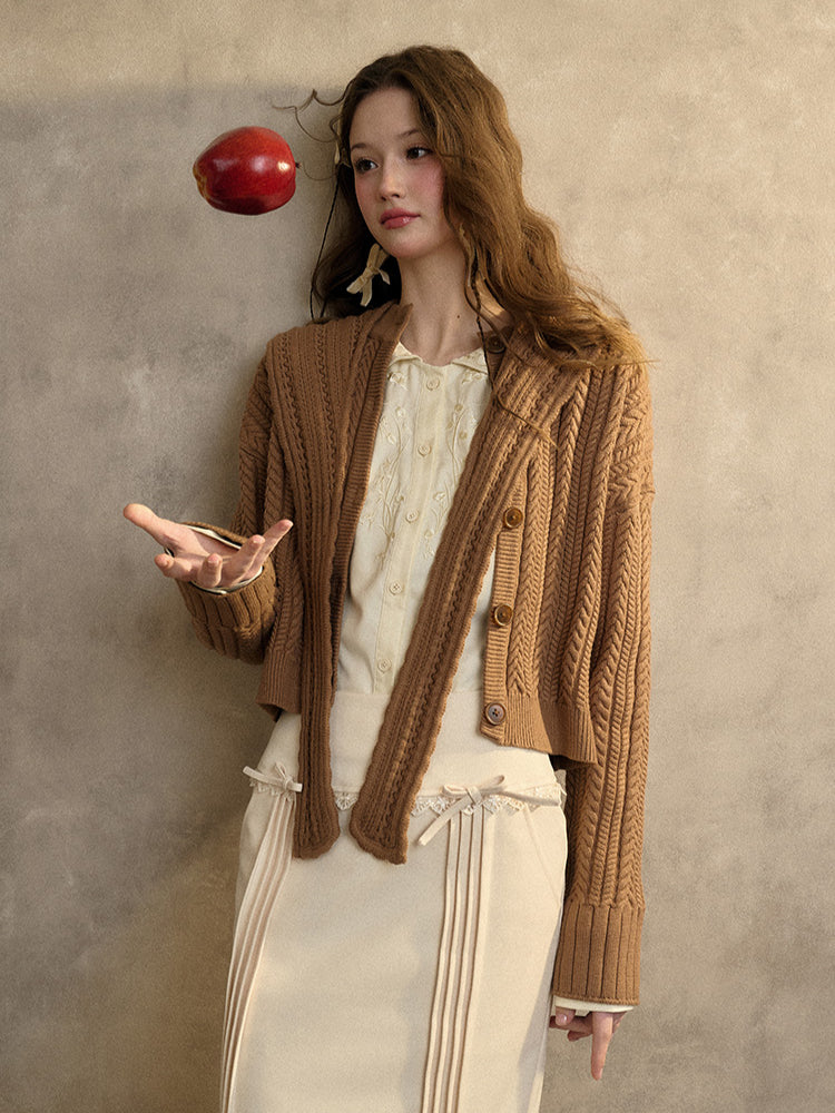 A-Line Heavy Pleated Bow Skirt - CHINASQUAD