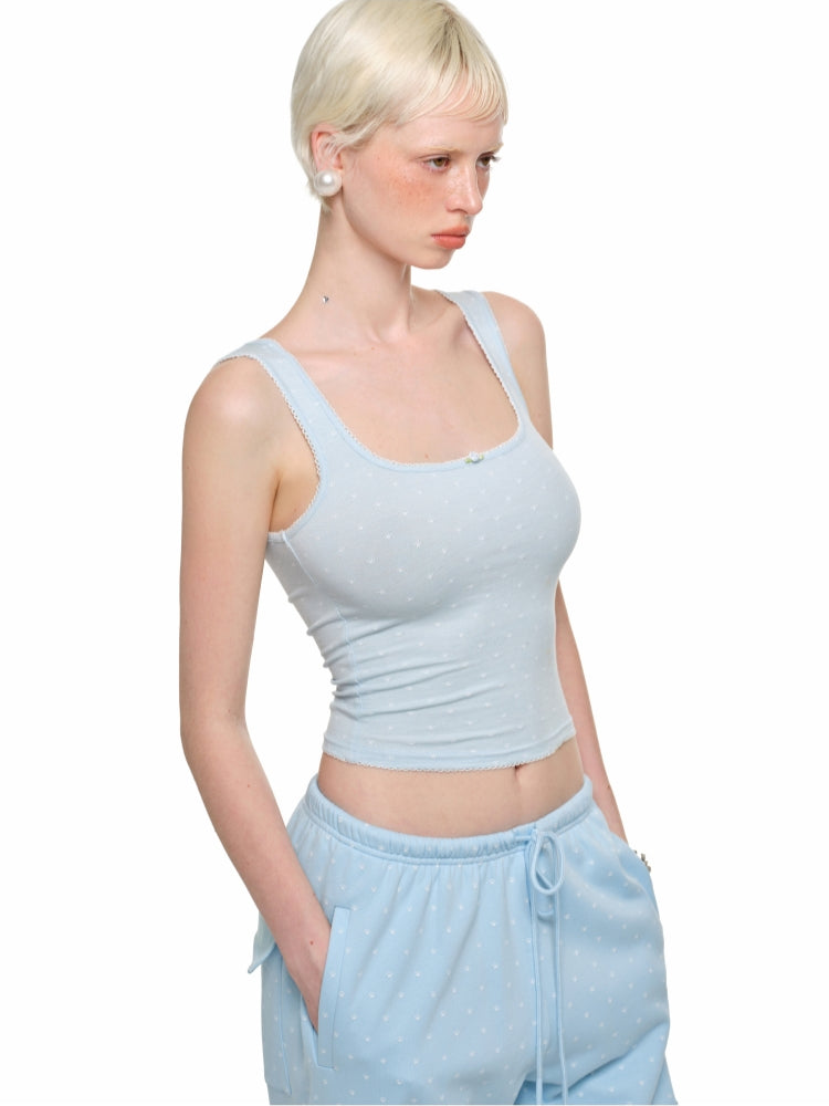 Cat Paw Lace Back Top & Skirt Set - CHINASQUAD