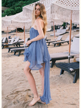 Thiri Chiffon Tube Top Dress - CHINASQUAD