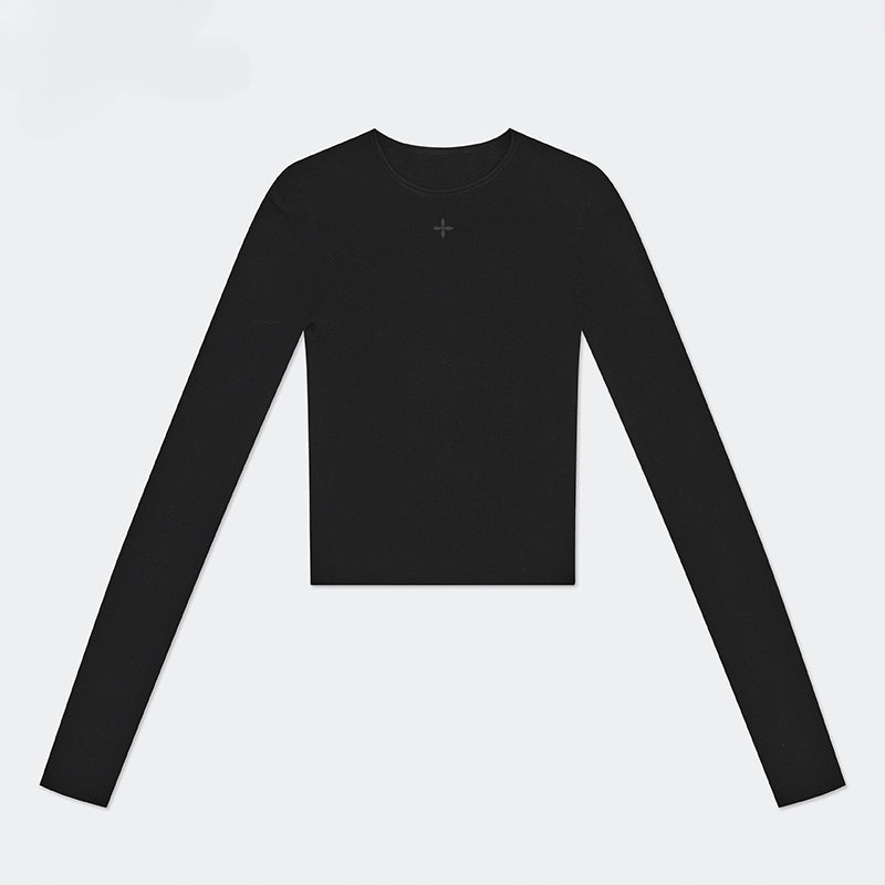 Hug Seamless Knitted Wool Crewneck Sweater - CHINASQUAD