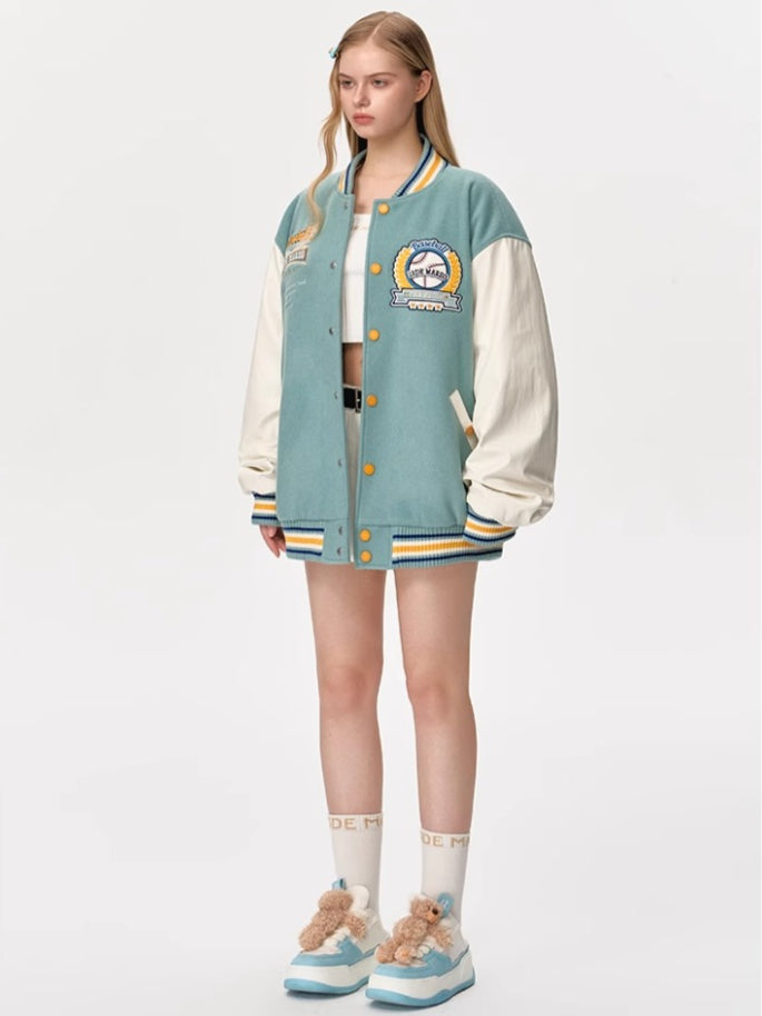 Bear Baseball League Jacket - CHINASQUAD