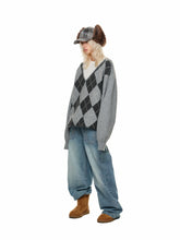 (Final Sale) Washed Denim Wide-Leg Pants - CHINASQUAD