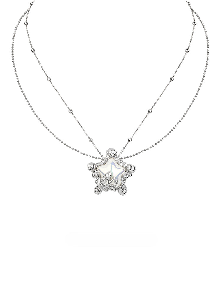 Pearl Starfish Double Choker - CHINASQUAD