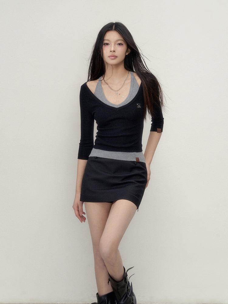 Woolen Camisole Vest - CHINASQUAD