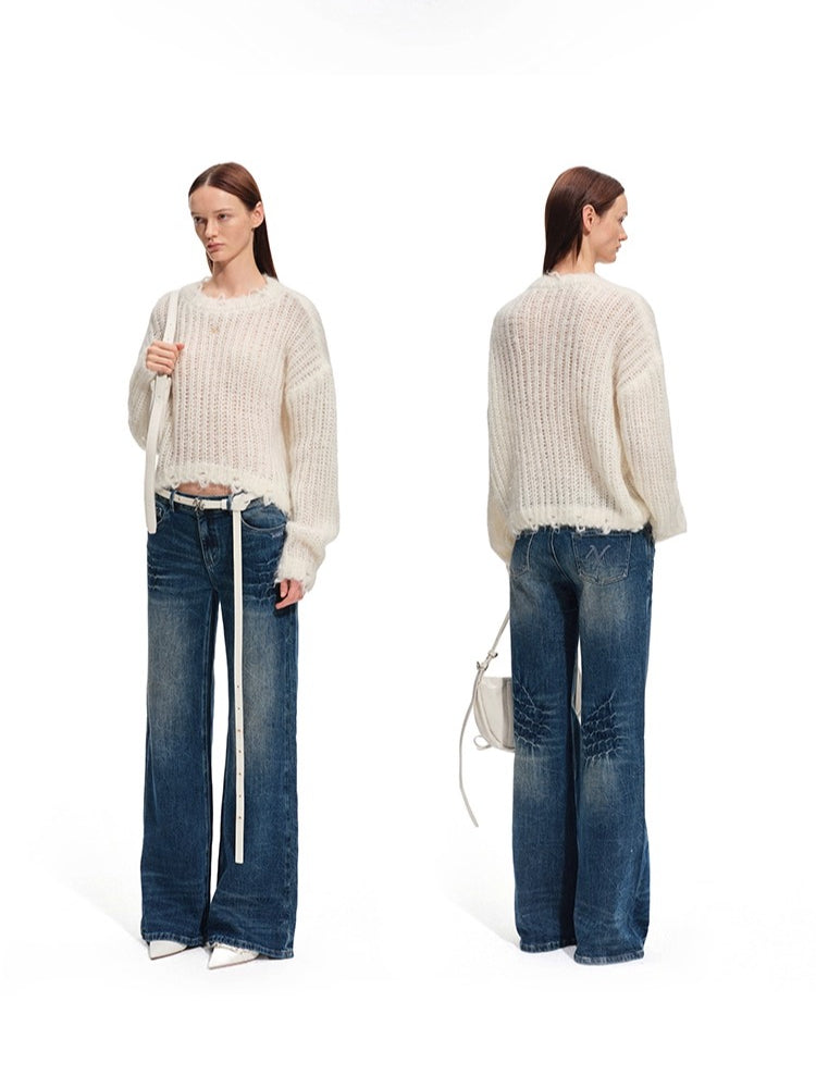 Sandstorm Washed Twill Flare Jeans