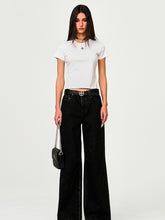 Compass Classic Wide-Leg Jeans - CHINASQUAD