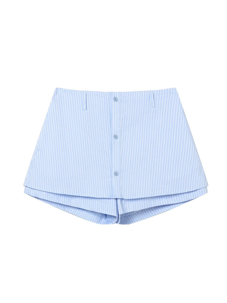 Yellow & Navy Collegiate Butterfly Sweatshirt & Skirt Set - CHINASQUAD