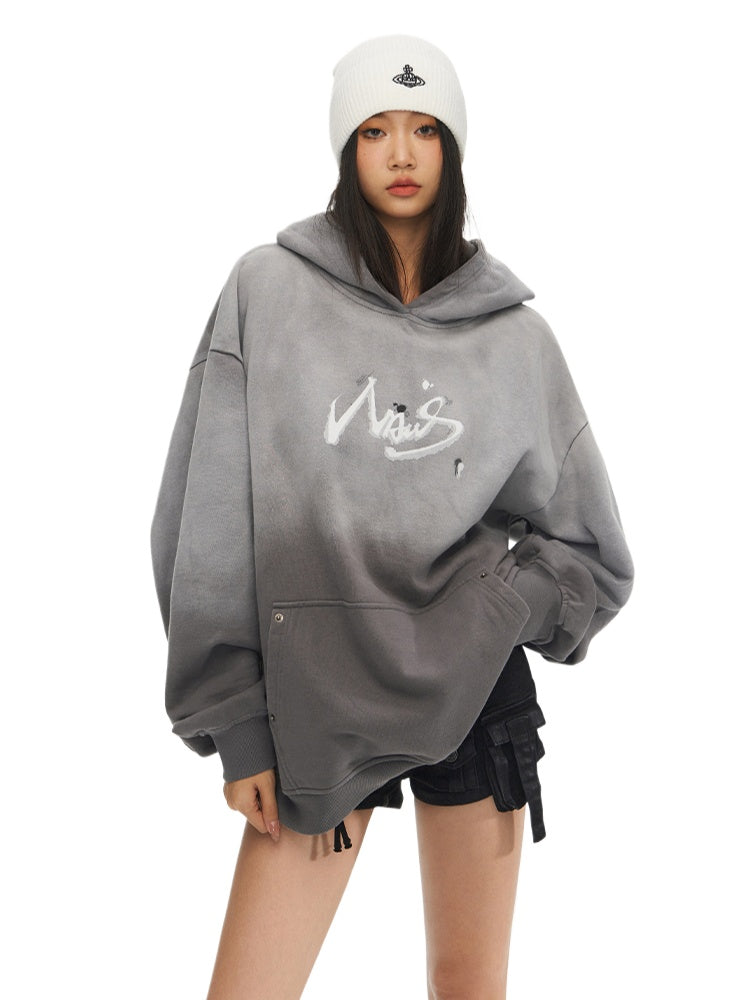 Vintage Gradient Wash Hoodie - CHINASQUAD