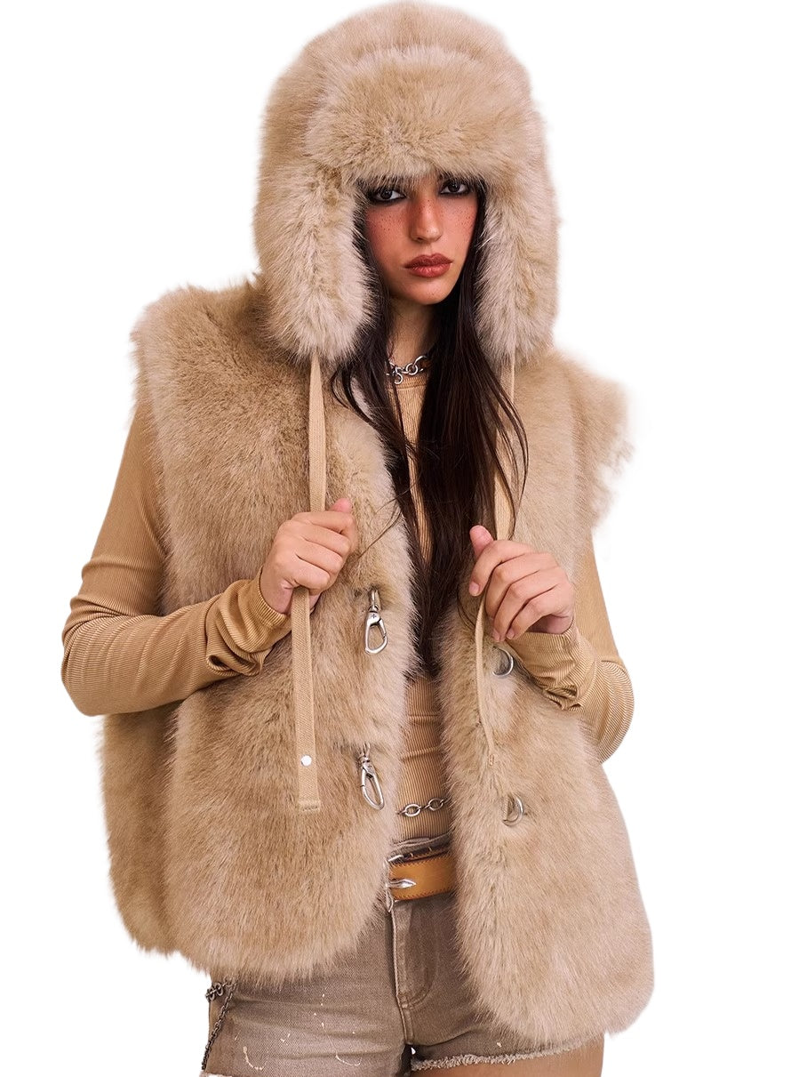 Cross Relic Hunter Faux Fur Hat