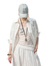 Mid Sleeve Loose-fit Shirt & Skirt Set - CHINASQUAD