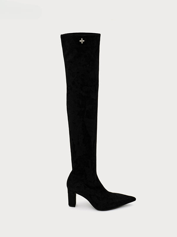 Over-the-Knee High Boots - CHINASQUAD