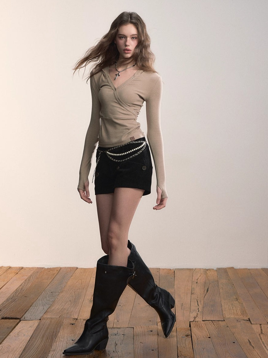Convertible Detachable Mini Skort