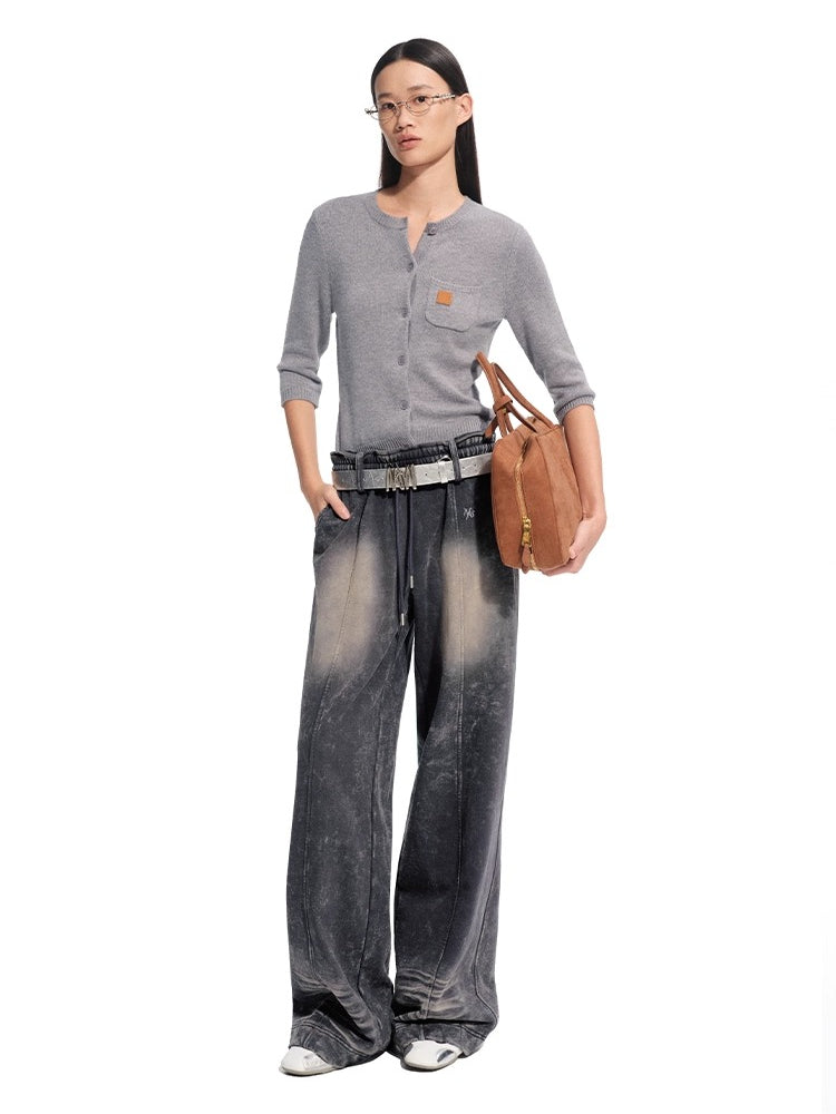 "Feria Series" Volcano Washed Loose Sweatpants - CHINASQUAD