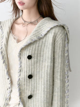 Alpaca Blend Knit Cardigan - CHINASQUAD