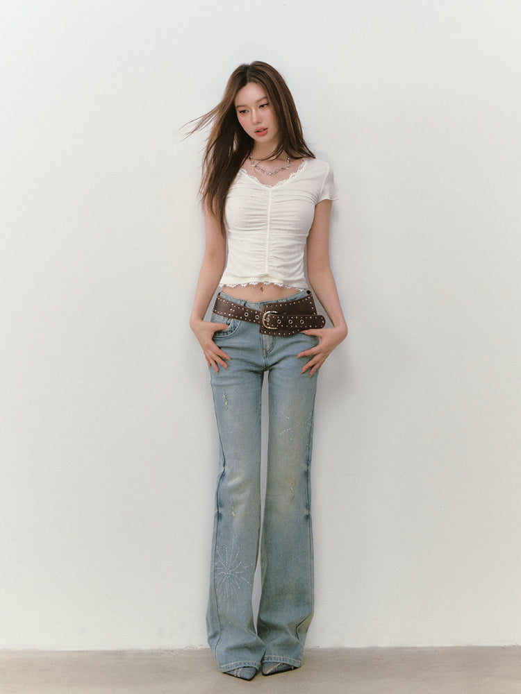 Heavy-Duty Rivet Wide Waist Belt - CHINASQUAD
