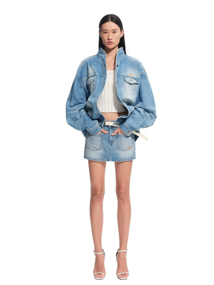 "Caracal Series" Washed Twill Cat Whisker Loose Jacket - CHINASQUAD