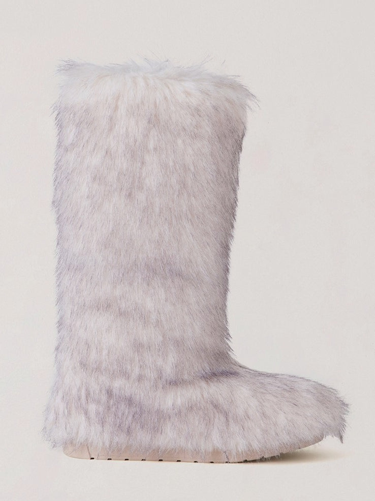 Desert Cross Shearling Hunter Boots