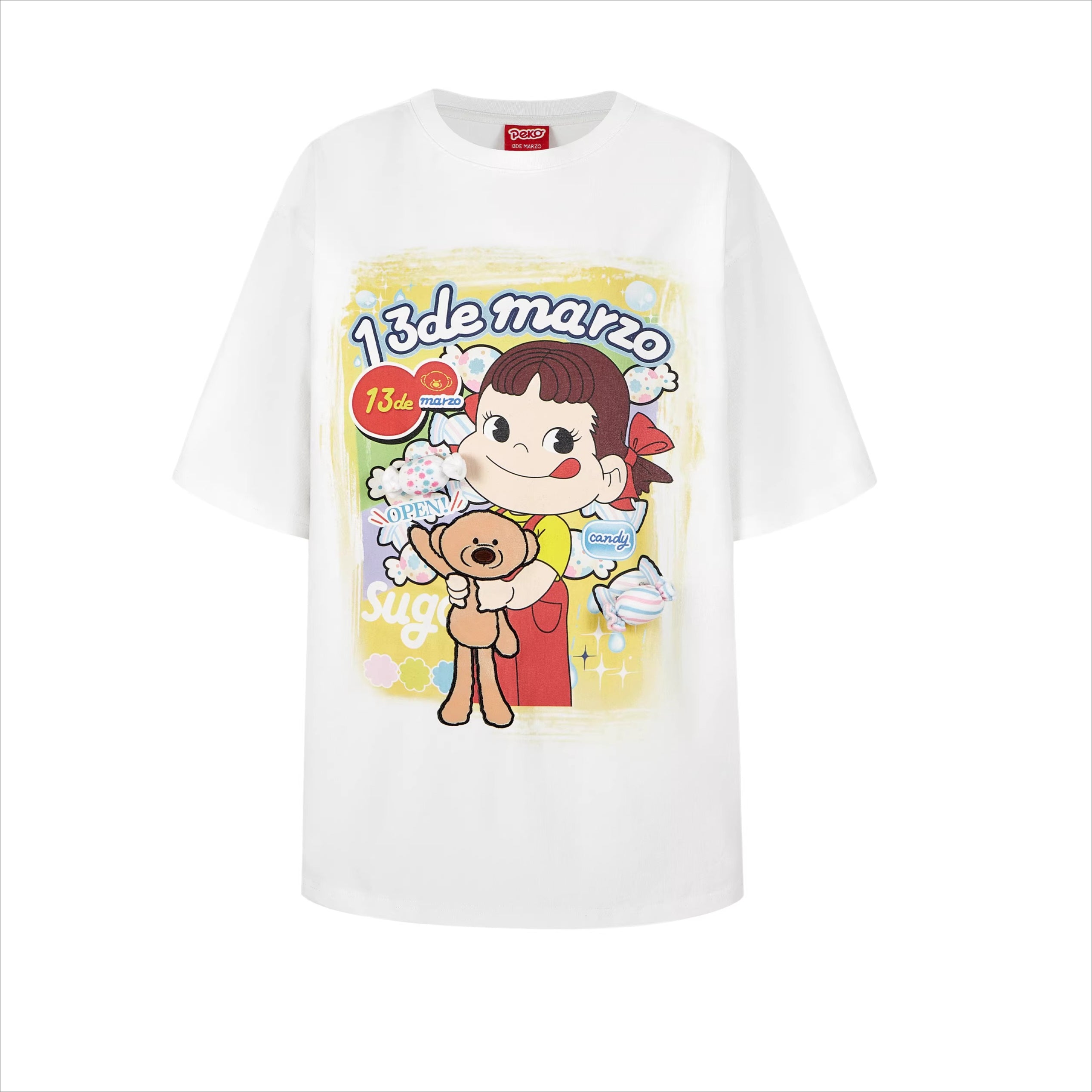 Graphic Cotton Oversized T-Shirt