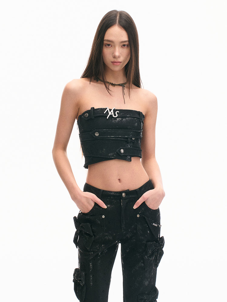 American Retro Short Tank Top - CHINASQUAD