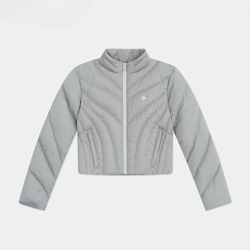 Black & Gray Hurricane Down Jacket - CHINASQUAD