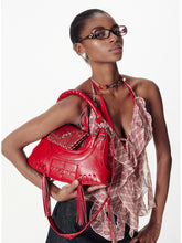 Tassel Metal Rivet Shoulder Underarm Bag - CHINASQUAD