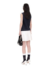 Striped Knit Sleeveless Top - CHINASQUAD
