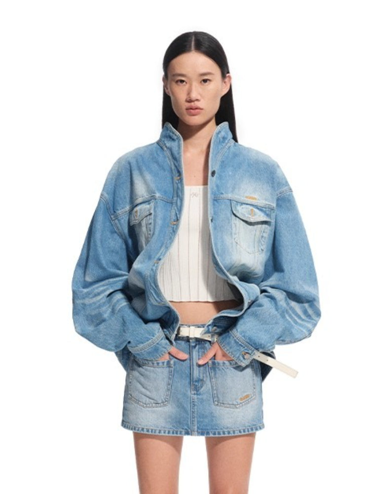"Caracal Series" Washed Twill Cat Whisker Loose Jacket - CHINASQUAD