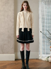 Galaxy Classic Wool Pleated Skirt Set - CHINASQUAD