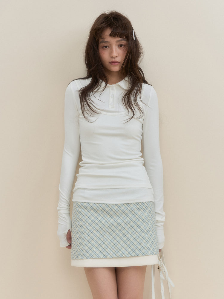 Reversible A-Line Comfortable Skirt - CHINASQUAD