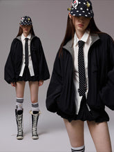 Check Panel Windbreaker Jackets & Skirt Set - CHINASQUAD
