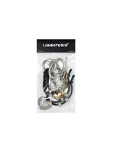 Hand - Woven Metal Love Keychain - CHINASQUAD