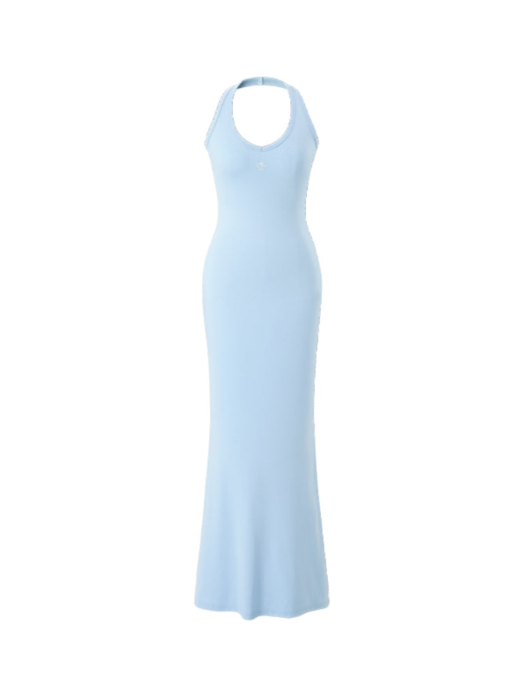 V-neck Halter Summer Dress - CHINASQUAD