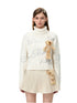 Bear Rhinestone Logo Sweater - CHINASQUAD