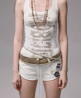 Punk Metal Stud Belt - CHINASQUAD