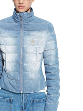 "Caracal Series" Washed Denim Twill Down Jacket - CHINASQUAD