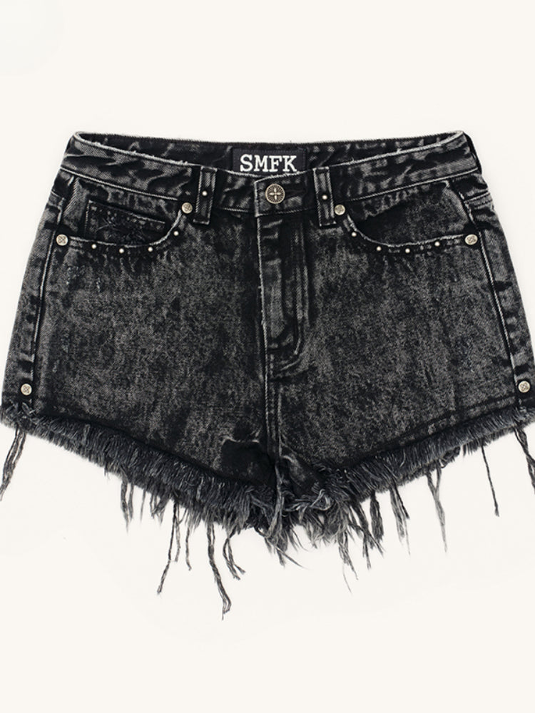 Spring/Summer New - Arrival Loose - Fit Denim Shorts - CHINASQUAD