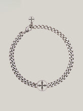 Compass Original Badge Metal Necklace Antique Silver - CHINASQUAD