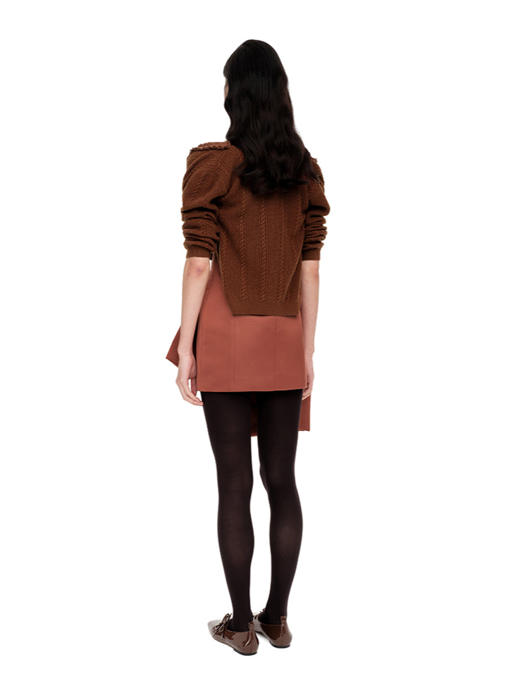 Elegant Bow Midi Dress - CHINASQUAD