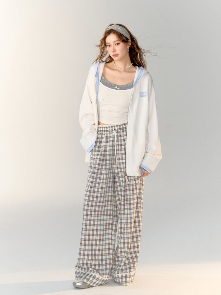 Butterfly Bow Color-Block Fake Two-Piece Tank Top - CHINASQUAD