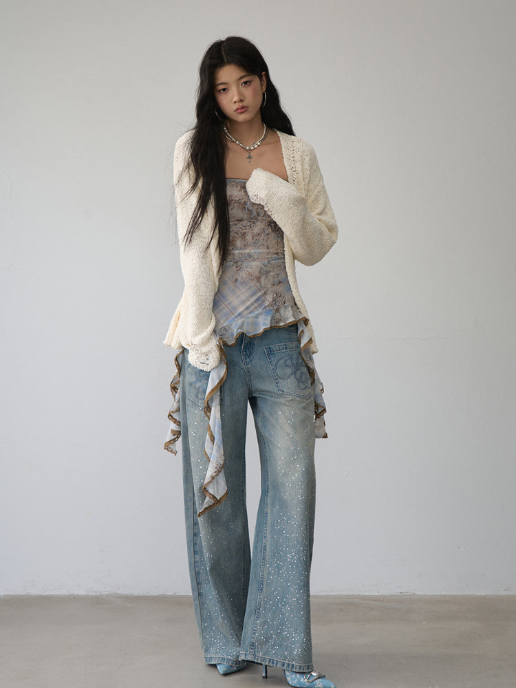 Loose Ripped Cardigan - CHINASQUAD