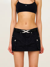 Low Waist Large Pocket Skirt - CHINASQUAD