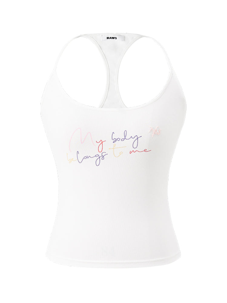 Candy Knit Tank Top - CHINASQUAD