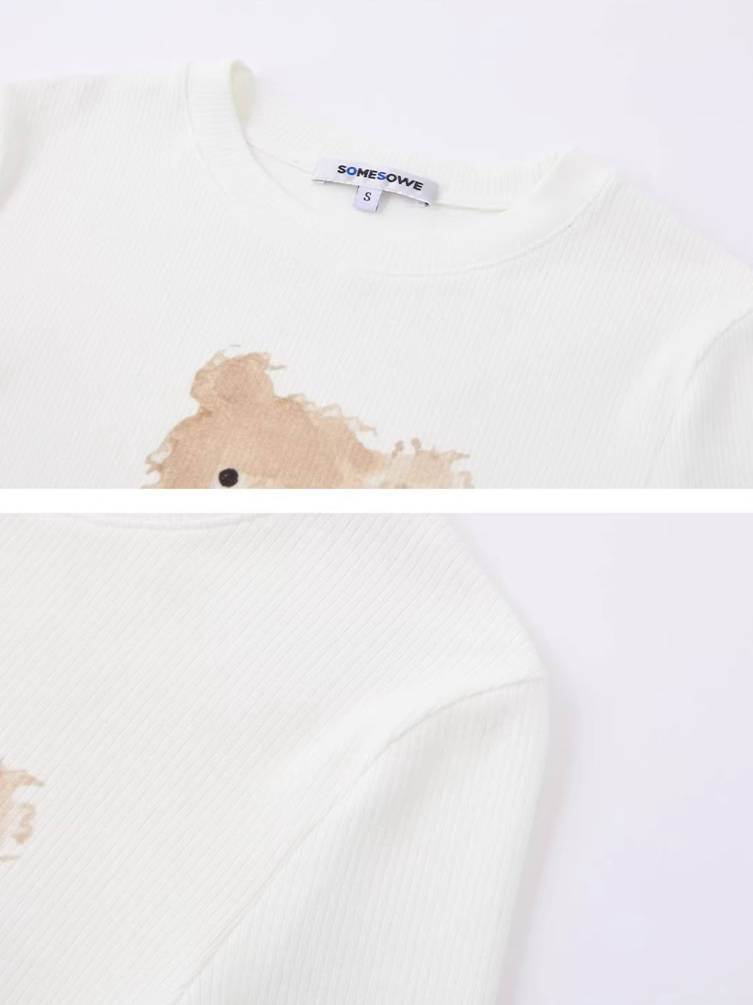 Long-Sleeve Cotton-Blend T-Shirt