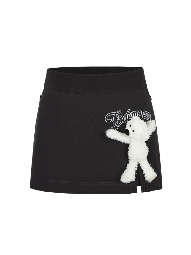 Side Slit A-Line Skirt - CHINASQUAD