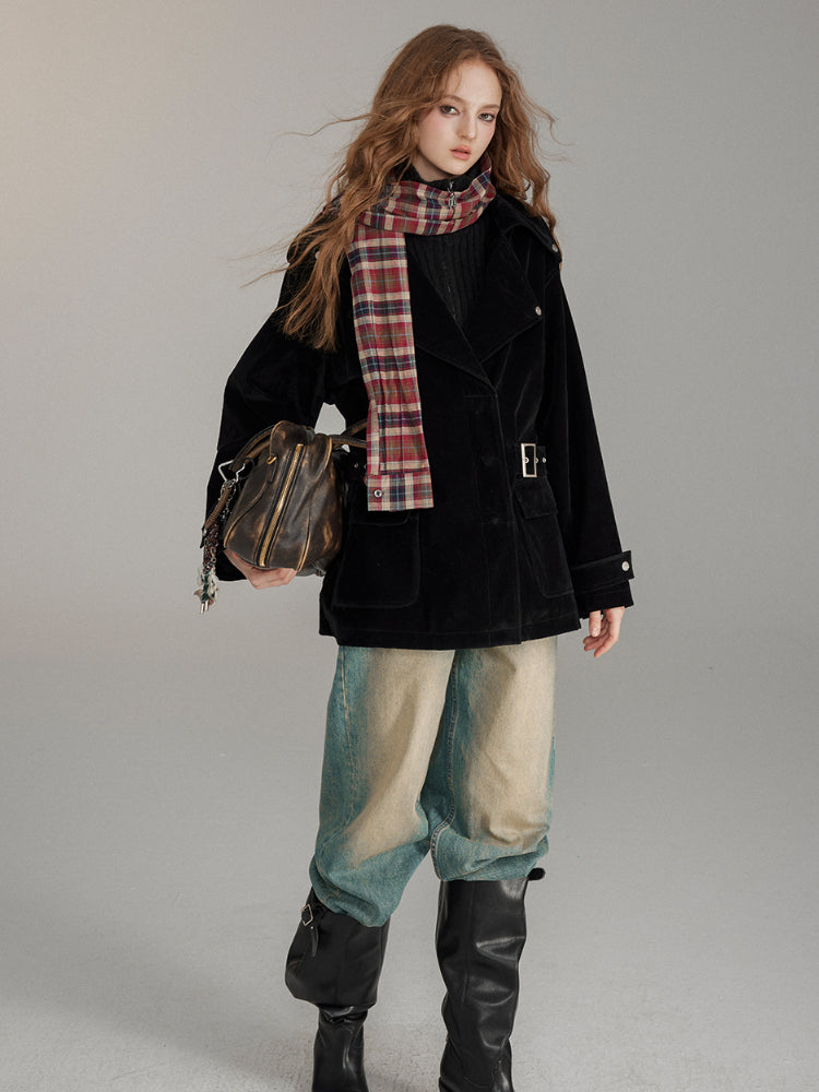 Washed Distressed Vintage Loose-Fit Denim Jeans - CHINASQUAD