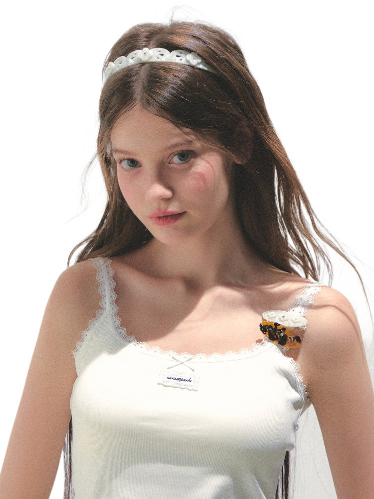 Hollow Floral Hairband - CHINASQUAD