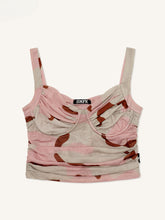 Cross-Flower All-Over Print Sports Camisole - CHINASQUAD
