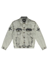 Vintage Black Washed Denim Jacket - CHINASQUAD