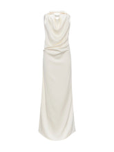 Halter Bowknot Cowl Neck Backless Dress - CHINASQUAD